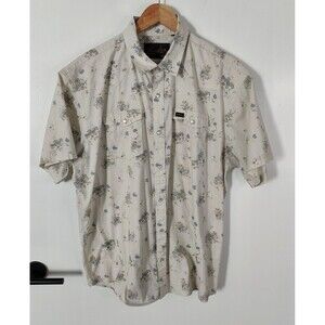 Howler Bros Brothers Shirt Mens XL Pearl Snap Vintage Floral Western Shirt
